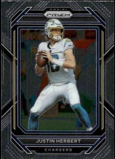 Justin Herbert 2022 Prizm Football card