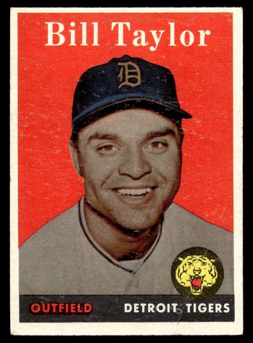 1958 Topps Bill Taylor #389 card