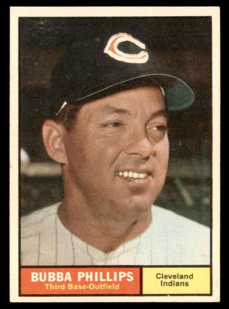 1961 Topps Bubba Phillips #101 card