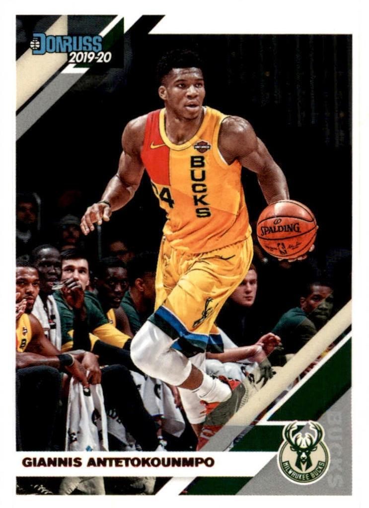 2019 Panini Donruss Giannis Antetokounmpo #113 card