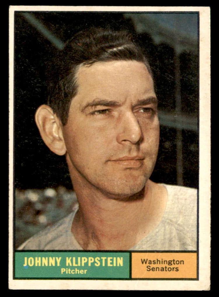 1961 Johnny Klippstein #539