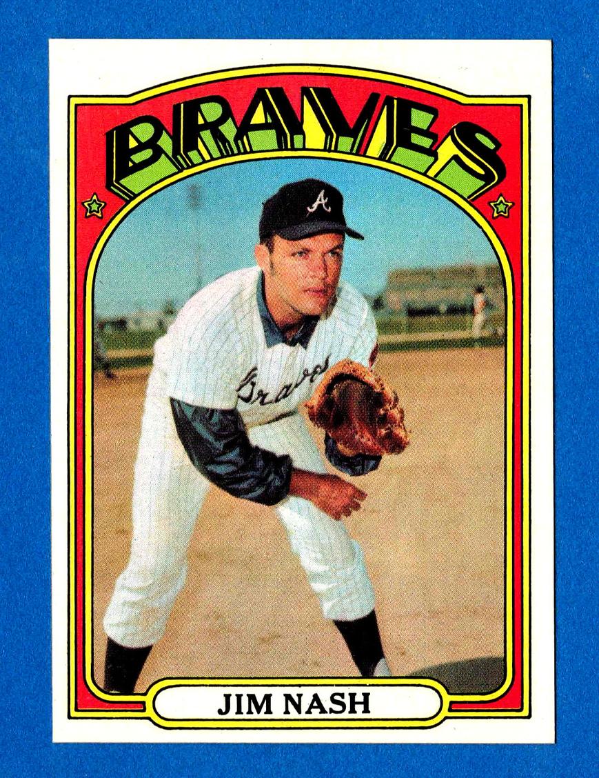 1972 Topps Jim Nash #401 card