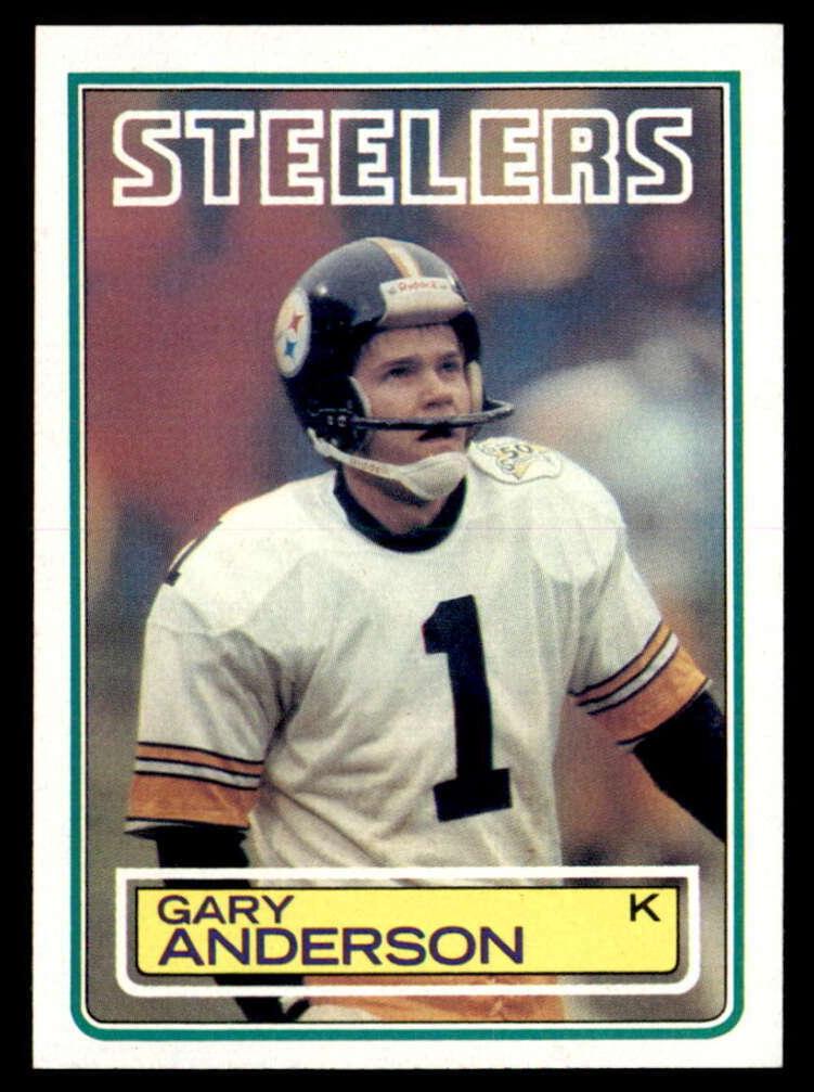 Gary Anderson 1983 Topps Football