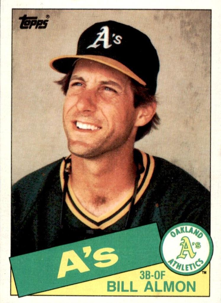 1985 Topps Bill Almon #607 card