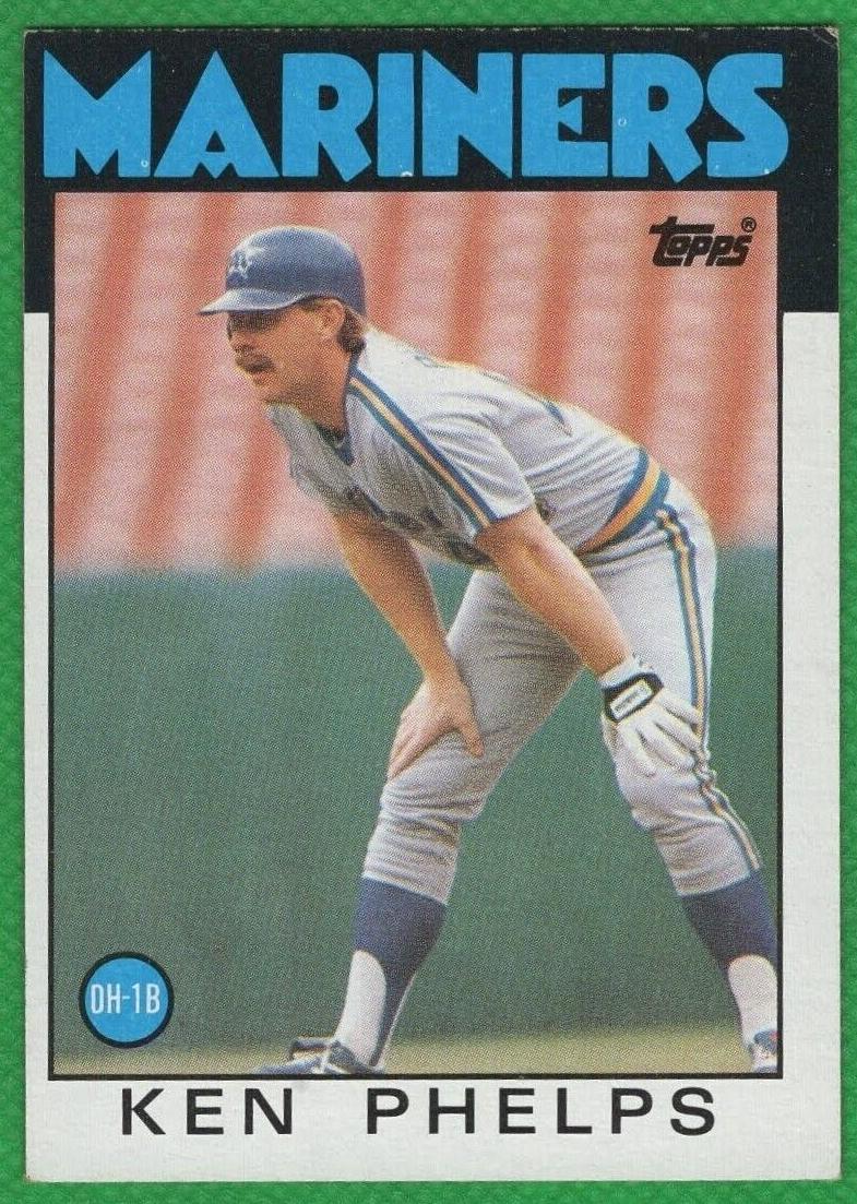 1986 Ken Phelps #34