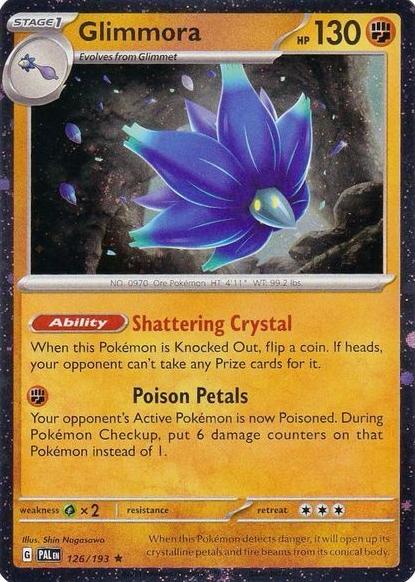 Glimmora 2023 Pokemon Scarlet & Violet Paldea Evolved