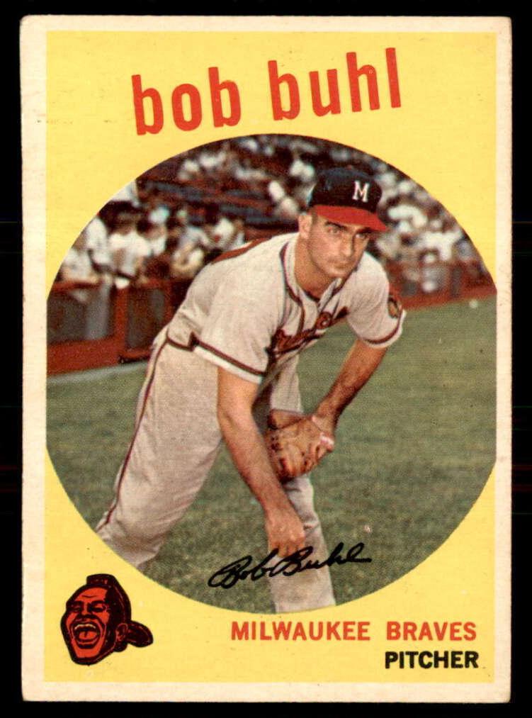 1959 Topps Bob Buhl #347 card