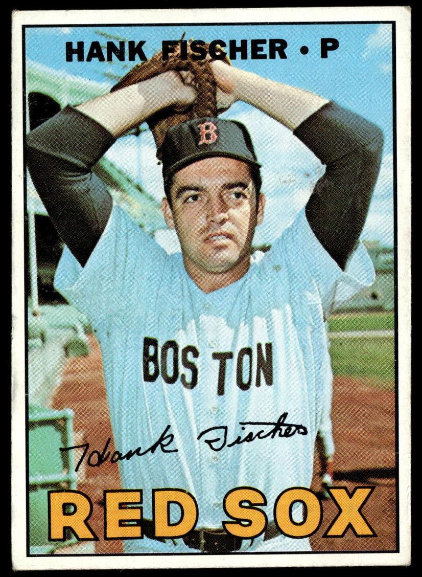 1967 Topps Hank Fischer #342 card