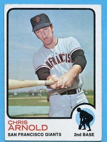 1973 Topps Chris Arnold #584 card