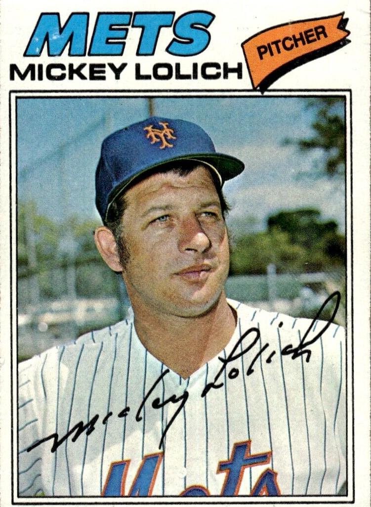 1977 Topps Mickey Lolich #565 card