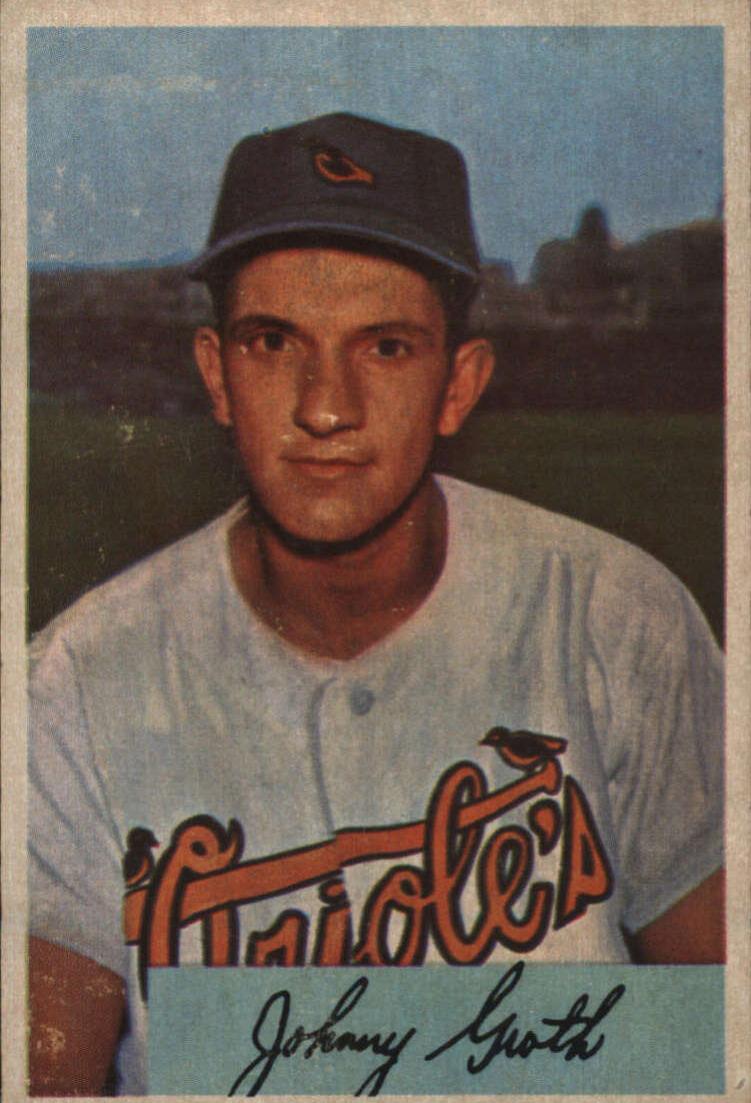 1954 Johnny Groth #165