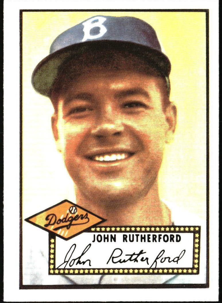 1952 John Rutherford #320
