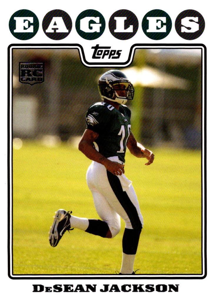 DeSean Jackson 2008 Topps Football