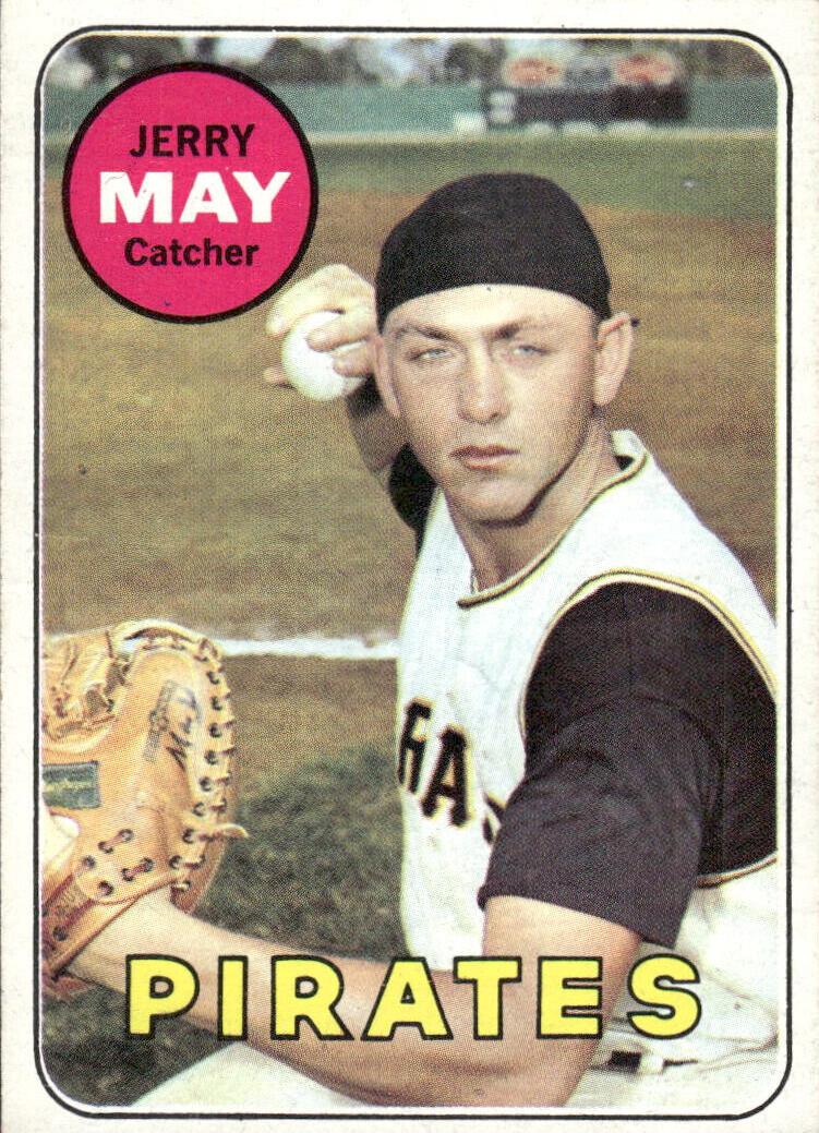 1969 Topps Jerry May #263 card