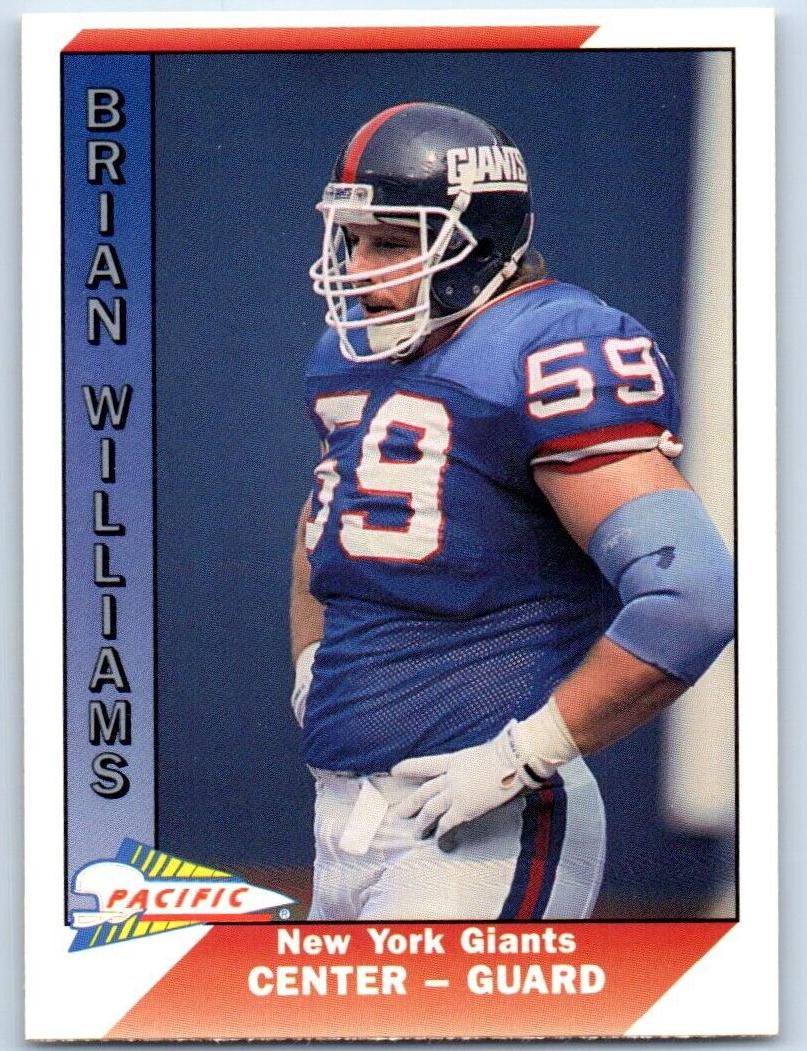 1991 Pacific Brian Williams #358 card