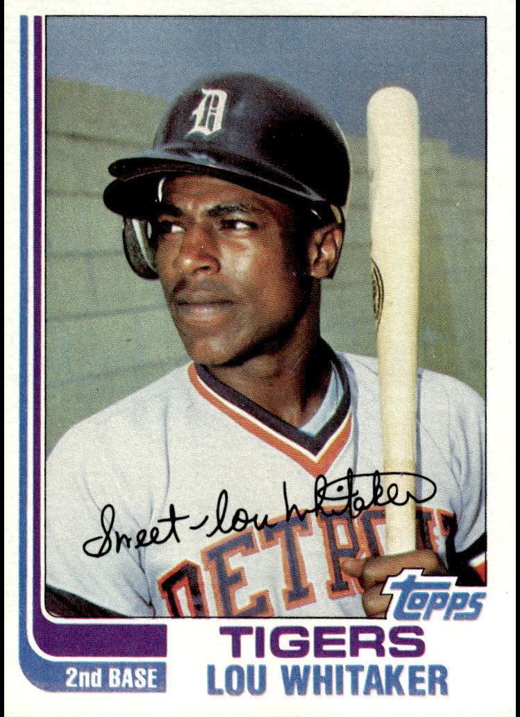 1982 Lou Whitaker #39