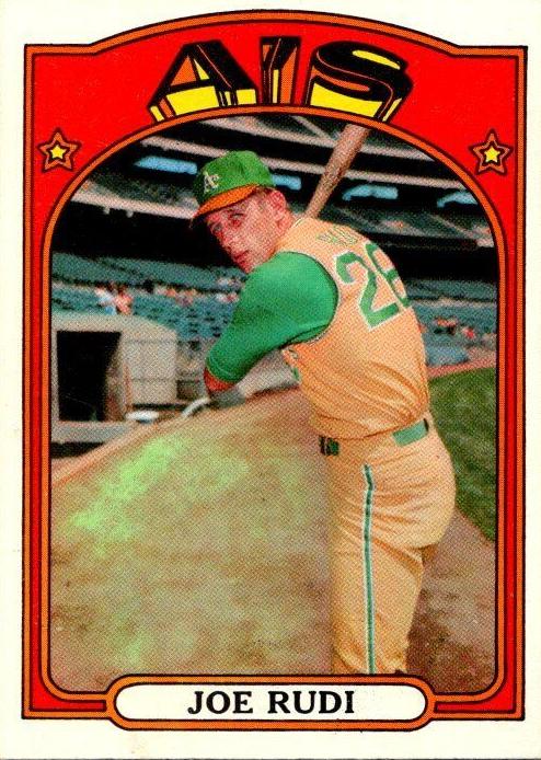 1972 Joe Rudi #209