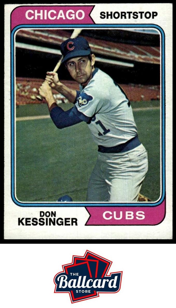 1974 Topps Don Kessinger #38 card