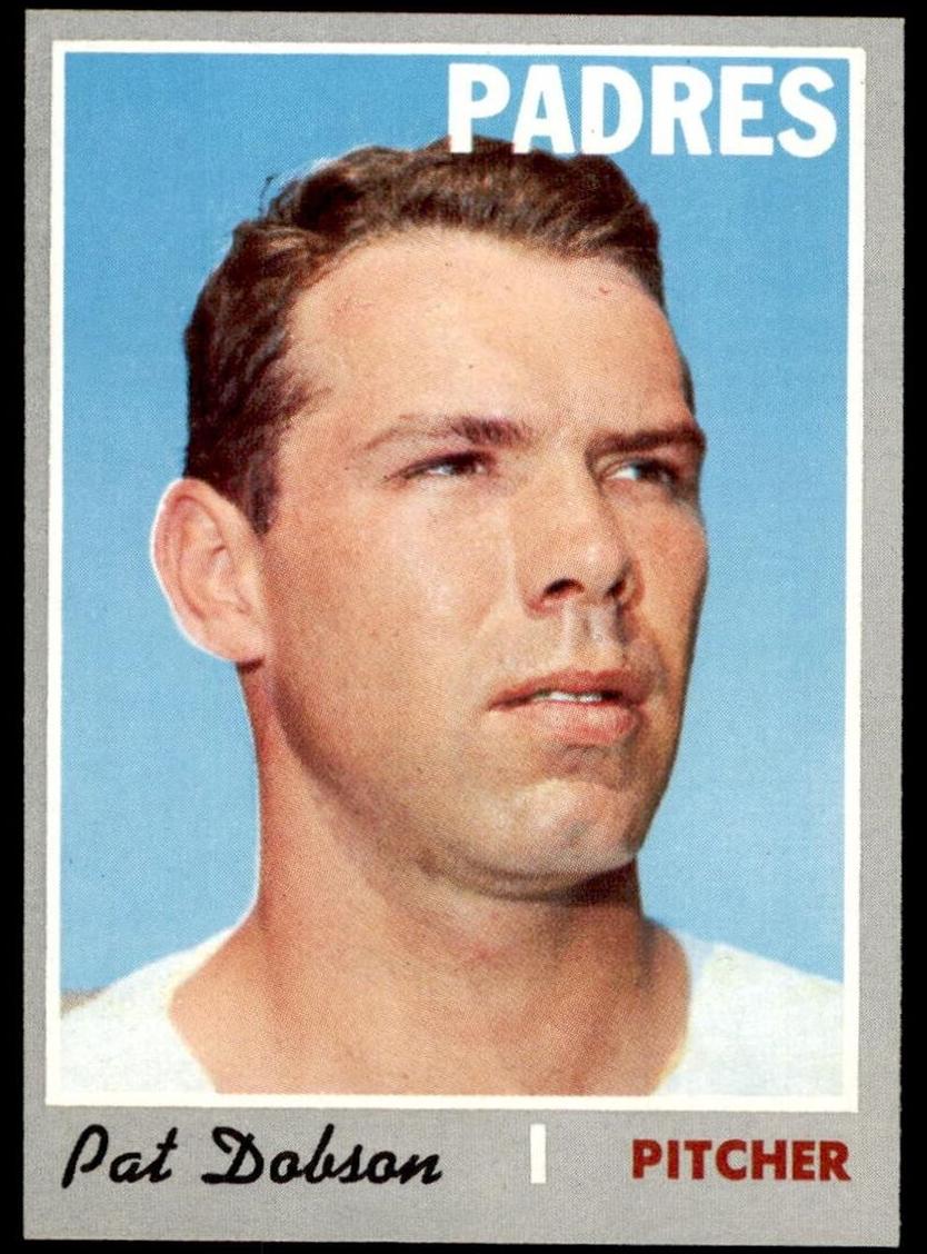 1970 Topps Pat Dobson #421 card