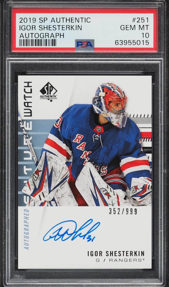 Igor Shesterkin - 2019 SP Authentic Hockey