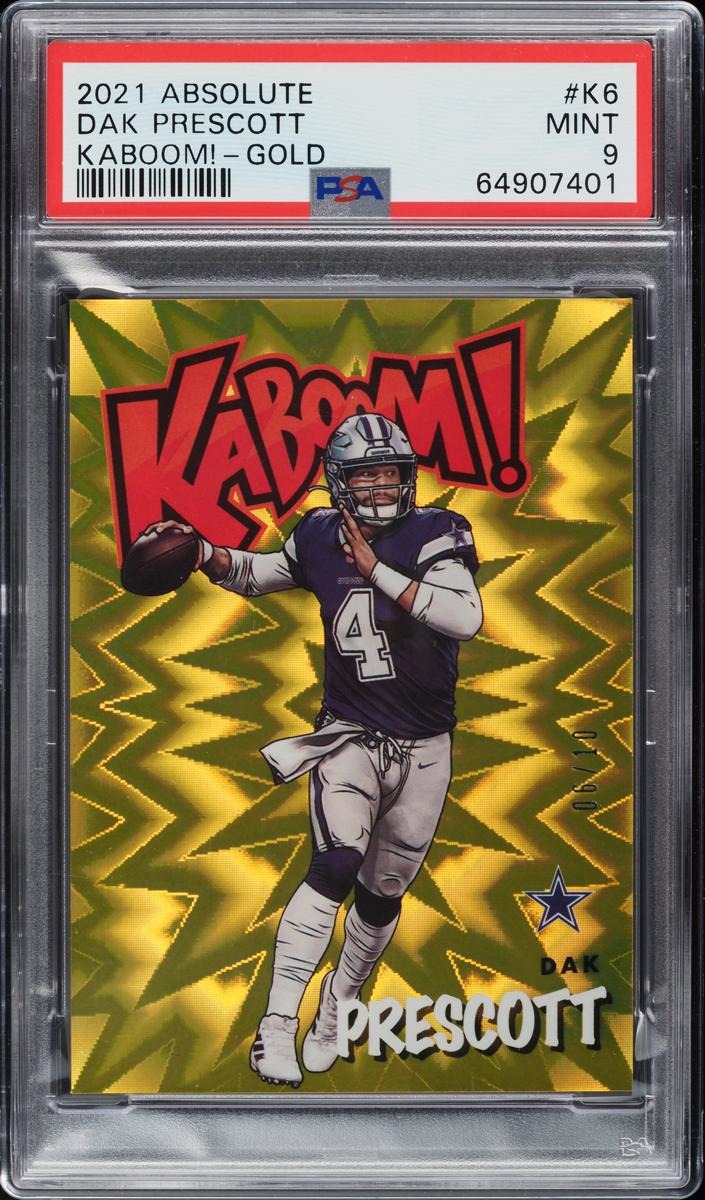 2021 Panini Absolute Dak Prescott [Gold] #K6 card