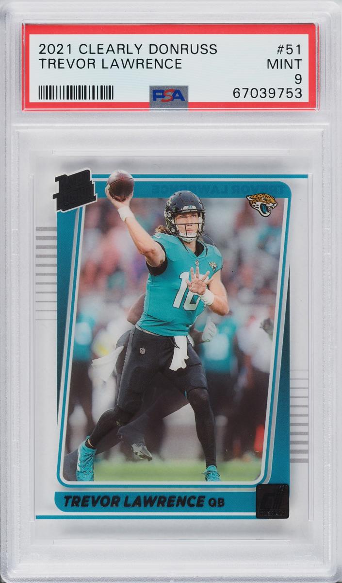 Trevor Lawrence 2021 Panini Clearly Donruss Football