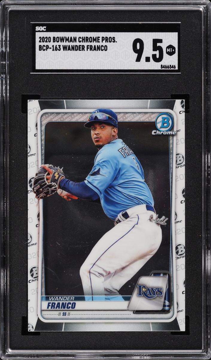 2020 Bowman Chrome Prospects Baseball Wander Franco #BCP-163