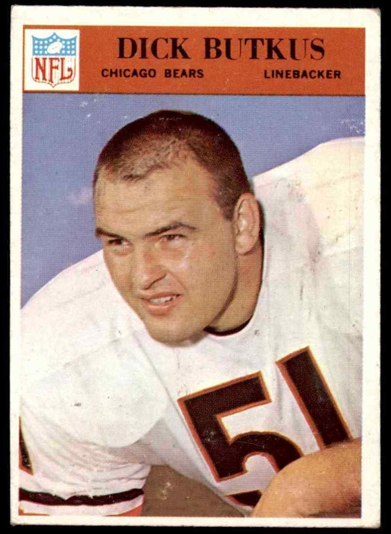 1966 Philadelphia #31 Dick Butkus front