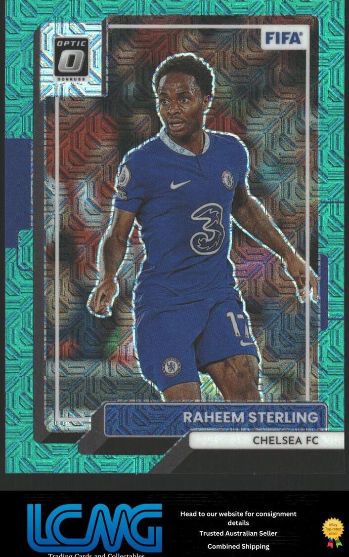 2022 Panini Donruss Raheem Sterling [Red] #19 card