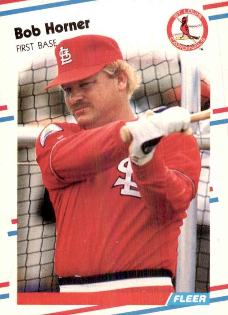 1988 Bob Horner #U-120