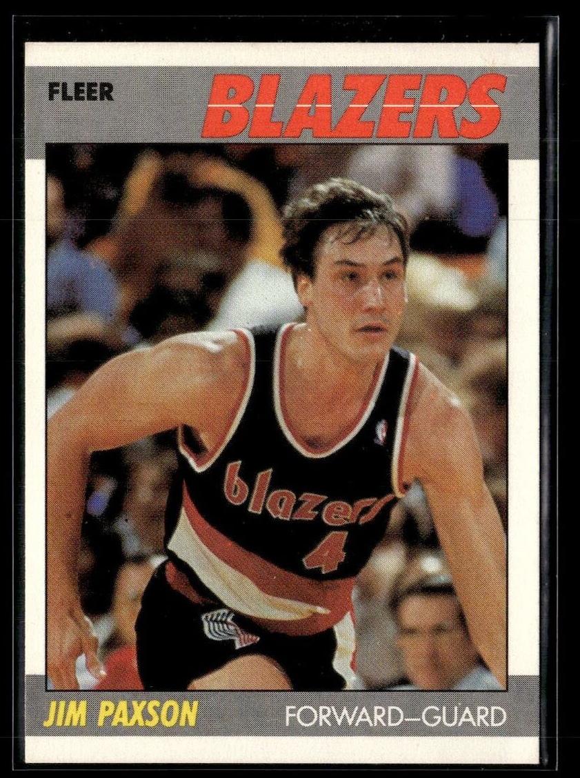 1987 Jim Paxson #82