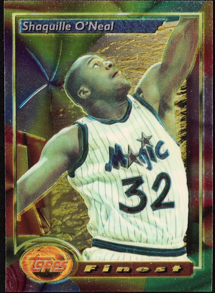 Shaquille O'Neal 1993 Topps Finest Basketball