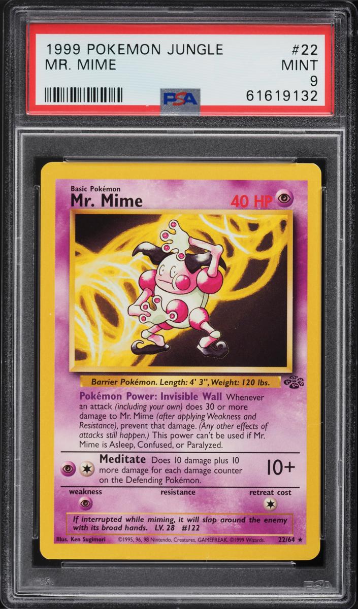 Mr. Mime 1999 Pokemon Jungle