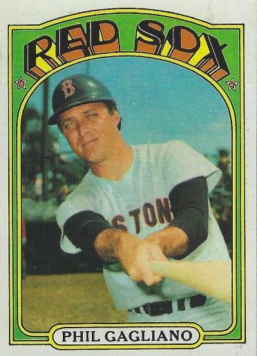 1972 Topps Phil Gagliano #472 card