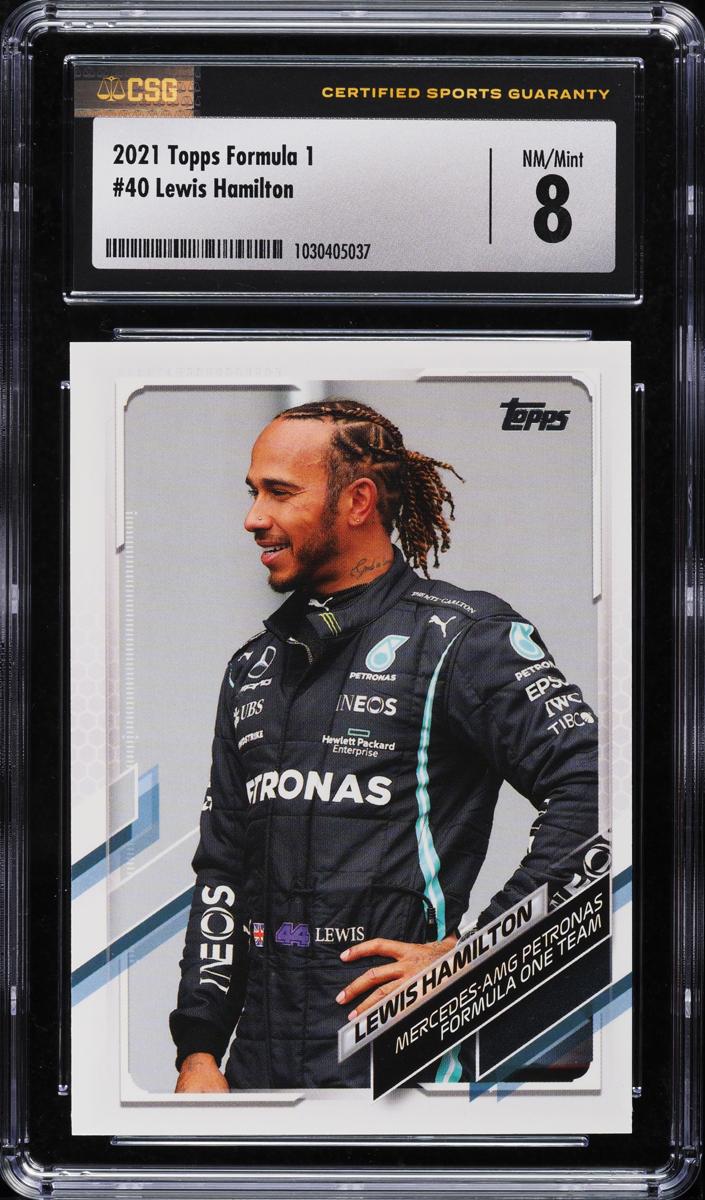 2021 Lewis Hamilton [Checker Flag] #40