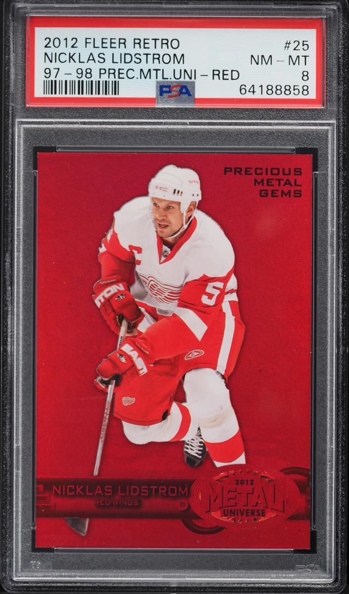 2012 Nicklas Lidstrom [Blue] #25