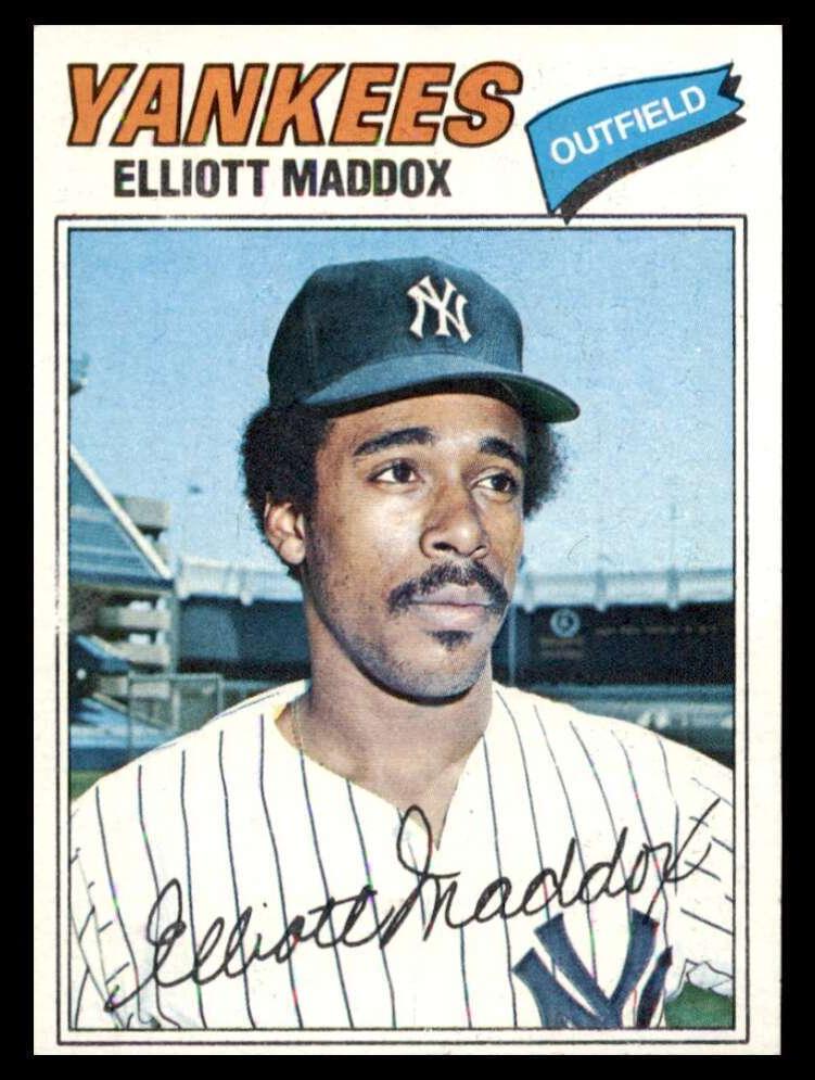1977 Elliott Maddox #332