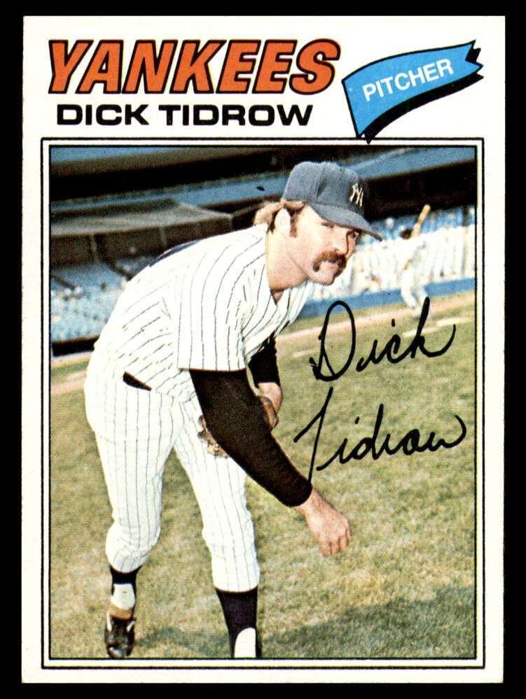 1977 Topps Dick Tidrow #461 card