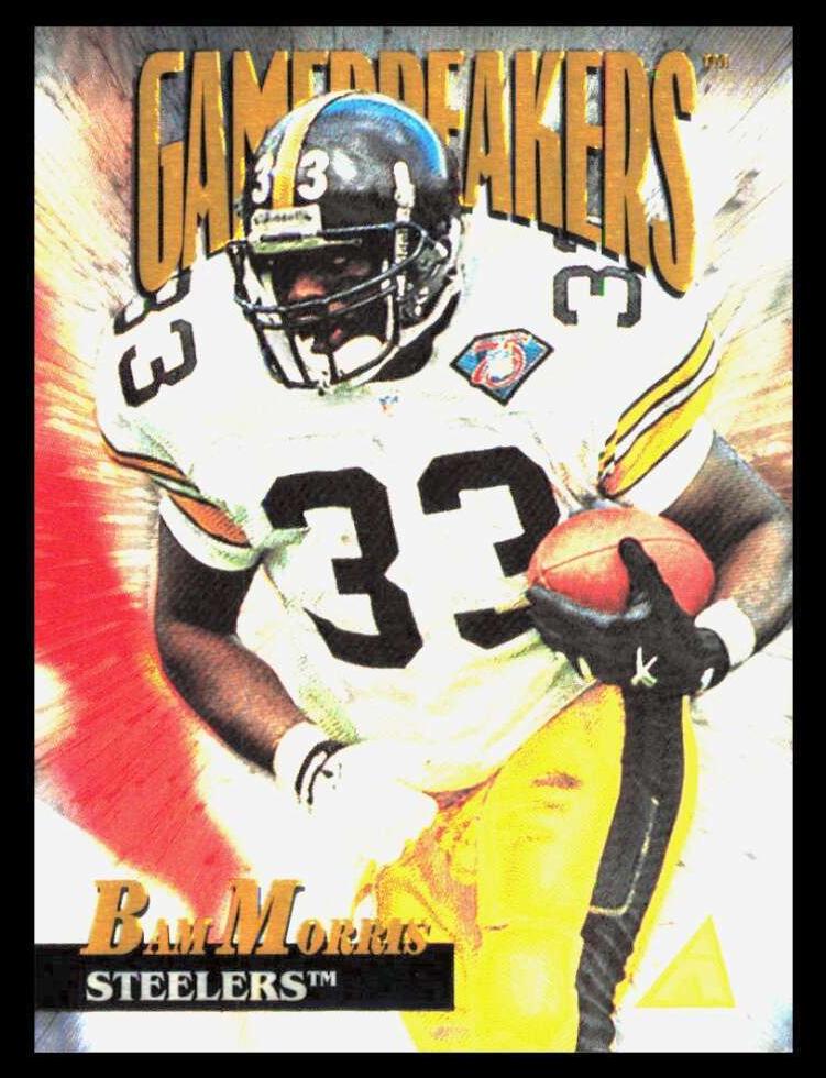 1995 Pinnacle Bam Morris #13 card