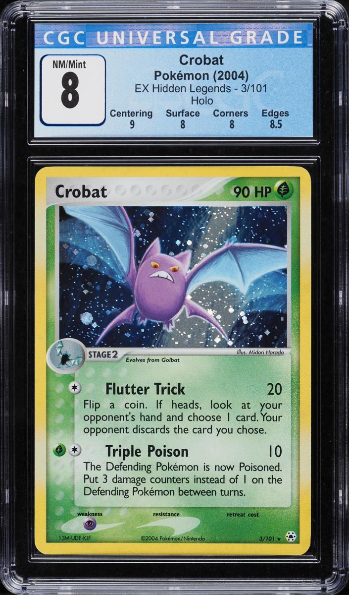 Crobat Holo 2004 Pokemon EX Hidden Legends