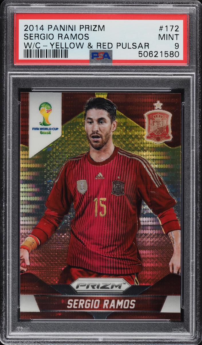 2014 Sergio Ramos [Yellow and Red Pulsar] #172