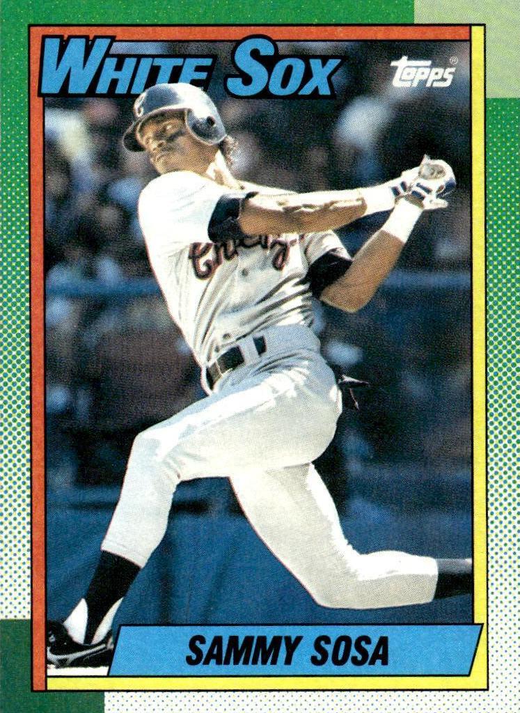 1990 Topps Base #692 Sammy Sosa front
