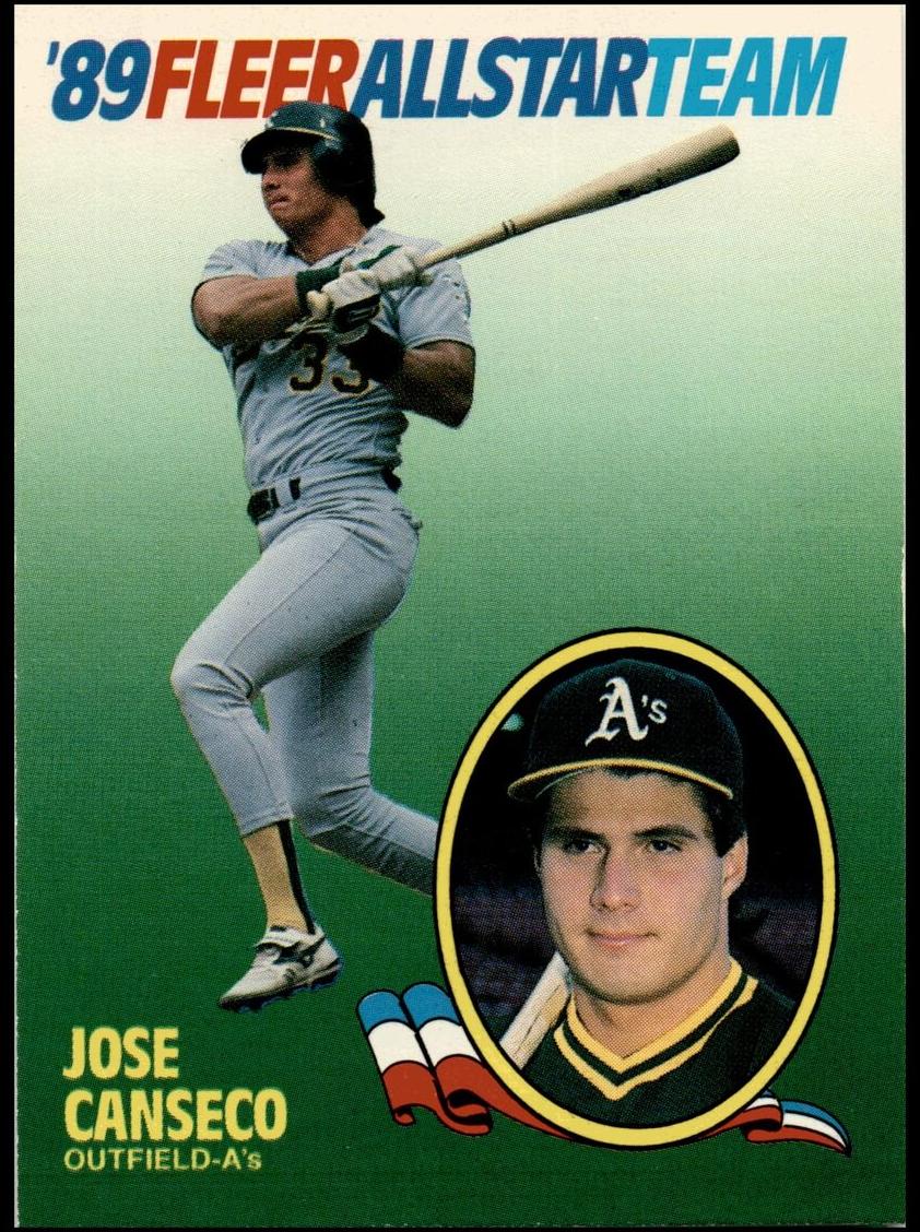 1989 Jose Canseco #2