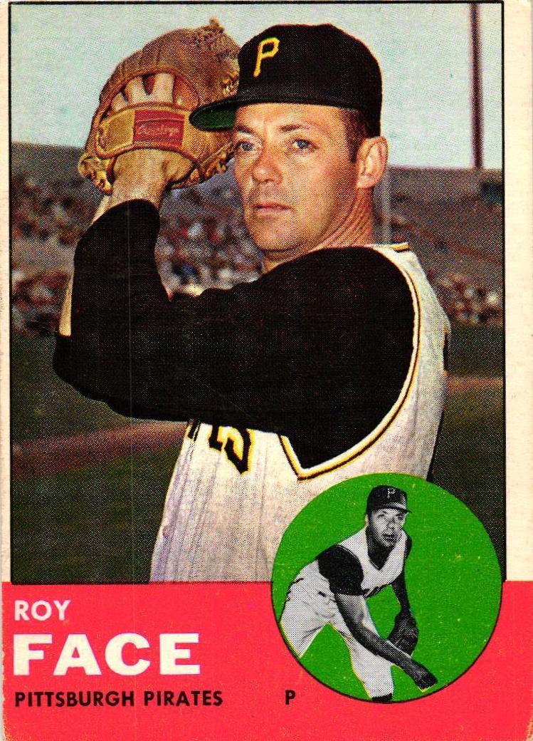 1963 Topps Roy Face #409 card