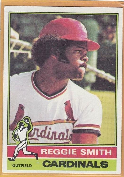 1976 Topps Reggie Smith #215 card