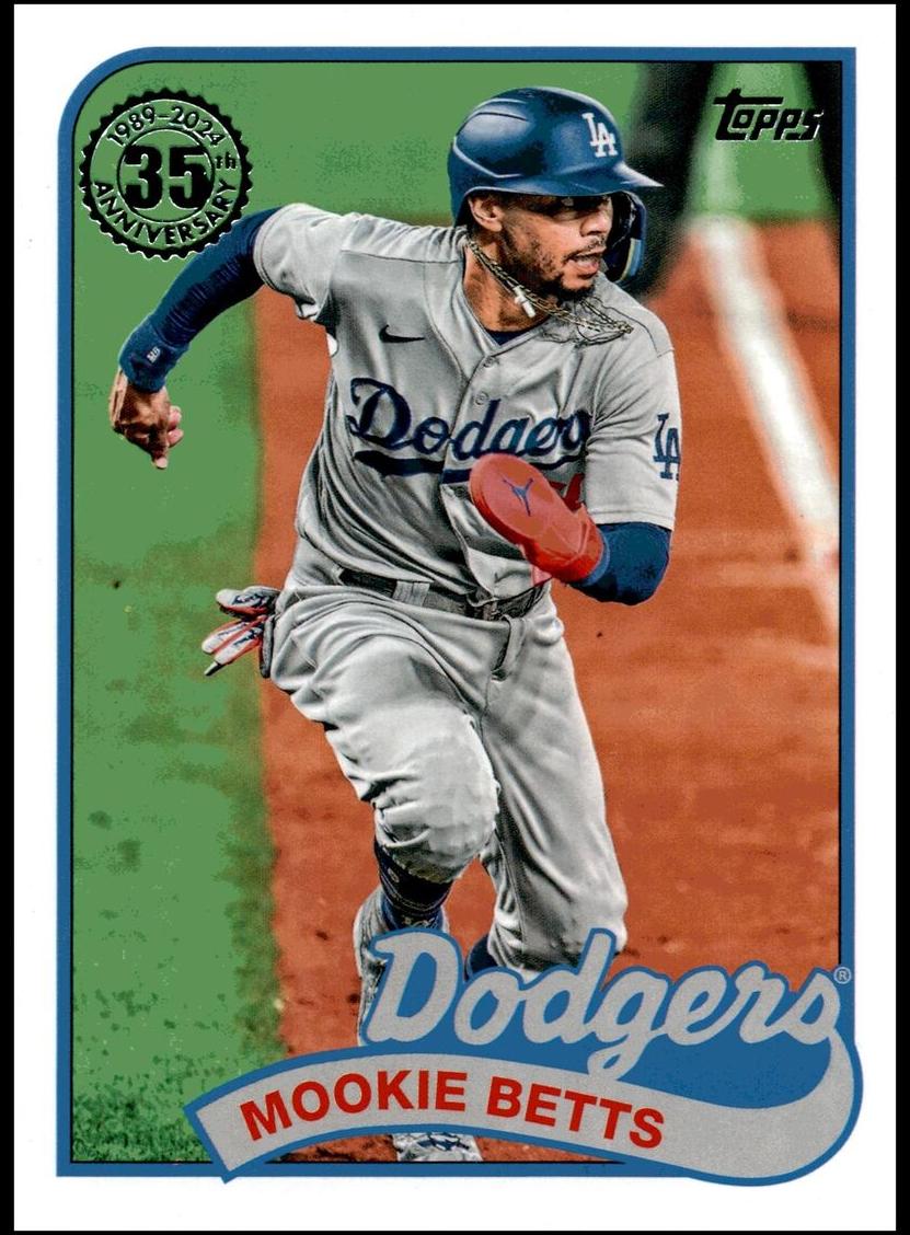 2024 Mookie Betts [Black] #89B-34