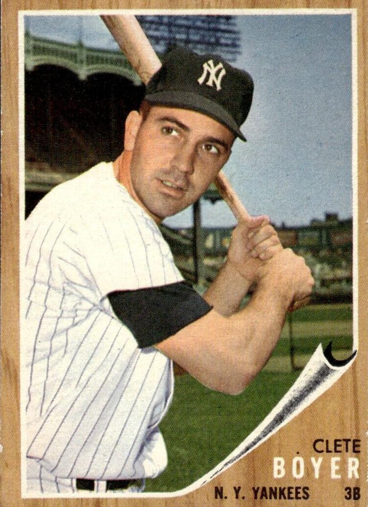 1962 Clete Boyer #490