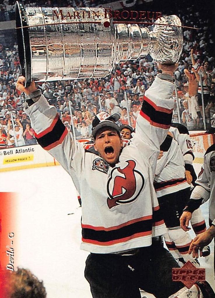 1995 Upper Deck Martin Brodeur #211 card