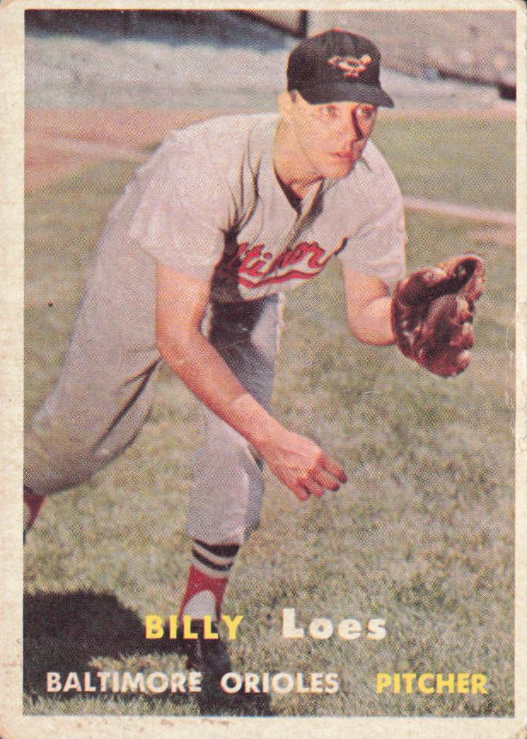 1957 Billy Loes #244