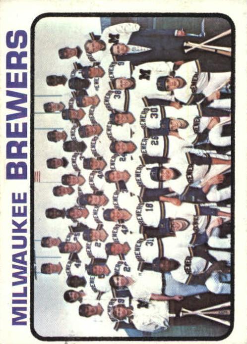 1973 Topps Milwaukee Brewers #127 card